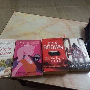 4 Books from my collection (dreamcatcher for free!)